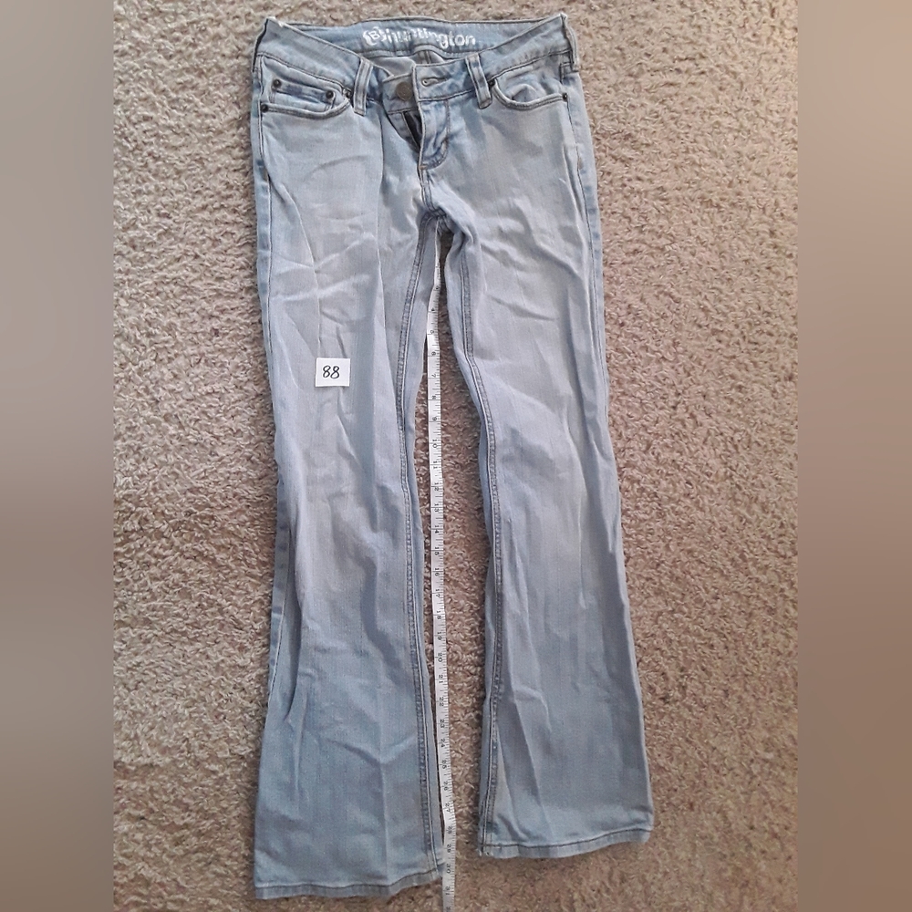 BURLINGTON - Size 1 Blue Jeans.   Inseam - 31"